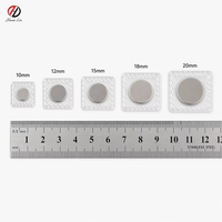 Botones Magnéticos Invisibles de PVC con Cierre Magnético Oculto para Coser en Ropa y Bolsos, Cierre Magnético para Manualidades, 10mm 15mm 20mm Iman