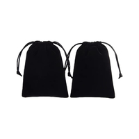 Sac de rangement personnalisable en velours long et moelleux multicolore avec cordon de serrage, anti-poussière, pour bijoux, emballage, logo, pour bougies, artisanat, cadeaux