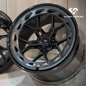 कस्टम कार पहियों एल्यूमीनियम रिms18 19 20 21 22 इंच 5x114.3 5x112 5x110 5x120 क्रोम पॉलिश ब्रश के लिए जाली रिम - Product Image 3