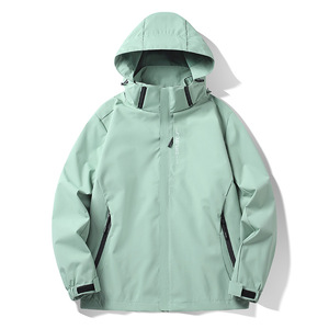 Chaqueta de Hombre para Primavera y Otoño, Impermeable y Cortavientos, Prenda Técnica Unisex para Actividades Extremas, Diseño Simple - Product Image 3