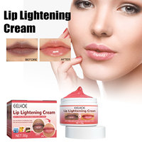 EELOHOE Crème Rouge à Lèvres Exfoliante Teint Rosé Atténue les Rides des Lèvres Anti-Dessèchement Hydratante Imperméable Éclaircissante pour les Lèvres