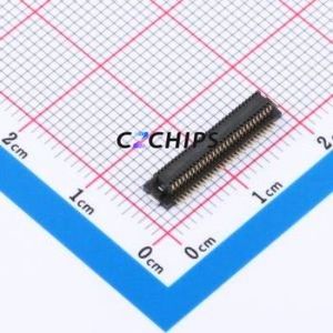 HC-PBB12NB-60DS-0.5V-03 Board-to-Board & Backplane Connector SMD,P=0.5mm Connector 60P 0.5mm Slot Butt Joint Vertical Mount - Product Image 1