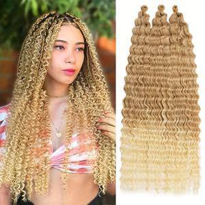 วิกผมลอนธรรมชาติแบบเต็มศีรษะสำหรับผู้หญิง ทนความร้อน <span class=keywords><strong>ผม</strong></span>ไม่ใช่<span class=keywords><strong>ผม</strong></span>แท้ <span class=keywords><strong>ทรง</strong></span>หลวม สวมใส่สบาย <span class=keywords><strong>ทรง</strong></span>หมวก กระชับรูปหน้า - Product Image 5