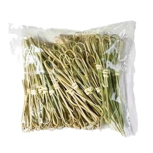 Brochettes en bambou, outils créatifs pour fruits, réutilisables avec poignée en boucle pour hawthorn confit et en-cas - Product Image 3