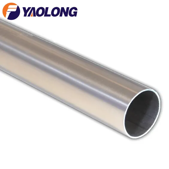 Tubo redondo soldado de aço inoxidável, tubo tp316 304 de 2 polegadas de diâmetro de aço inoxidável