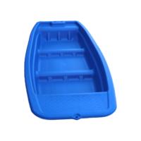 Bateau en plastique PE rotomoulé haute densité, résistant à la corrosion, durable, épaissi, avec coque stable et étanche, OEM