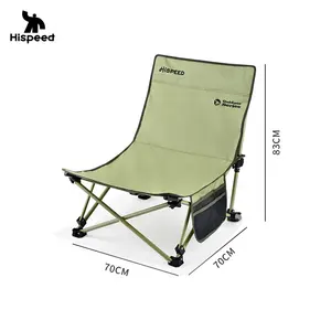 Kursi lipat portabel luar ruangan, kursi tidur siang bersirkulasi udara dapat diatur untuk kursi lipat pantai