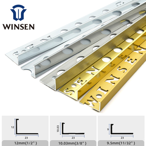 Profilé <span class=keywords><strong>de</strong></span> finition en aluminium en forme <span class=keywords><strong>de</strong></span> L pour <span class=keywords><strong>carrelage</strong></span>, moderne, argenté, pour coins extérieurs, en céramique, étanche et durable, prix <span class=keywords><strong>de</strong></span> gros - Product Image 2