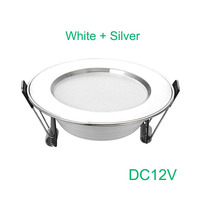 Plafond Downlight Fabricant 2/2.5/3 Pouces CCT 12Volt Montage en Surface Ronde Animée Panneau Lumineux