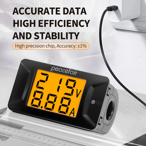 PZEM-026 Peacefair, Medidor Digital de Voltaje y Corriente Alterna Monofásico de 260V 100A, Certificado CE/FCC, Precisión de Grado 1.0, Carga Electrónica Inteligente - Product Image 3