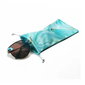 Wholesale Custom Printed Microfiber Sunglasses Pouch