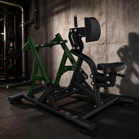 Équipement de musculation commercial : Rameur dorsal, Appareil de fitness commercial pour usage en salle de sport, Entraînement de force, Extension de jambe, Appareil d'entraînement fonctionnel