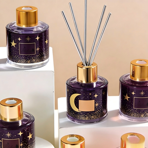 Difusor de Aroma para el Hogar, 100 ml, Botella de Vidrio Elegante, Aroma Frutal Duradero, Sin Sulfatos, Aceite Esencial - Product Image 1