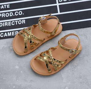 Sandalias de Cuero Genuino OEM para Bebés y Niñas - Product Image 3