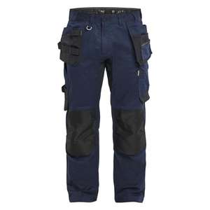 BLAKLADER - 175018328600C48 Pantalon artisanal avec stretch Bleu marine foncé-PANTALON DE TRAVAIL EAN 7330509911884 PANTALON DE TRAVAIL EN DENIM - Product Image 1