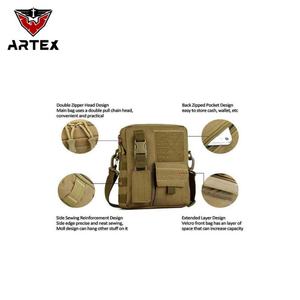 Portable Shoulder <b>Bag</b> Tactical <b>Molle</b> Men's Messenger <b>Bag</b> for Outdoor Sling <b>Bag</b> - Product Image 3