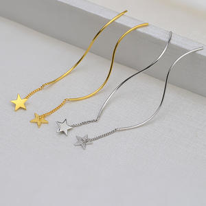 Pendientes de Plata S925 con Borla y 7-12 Perlas, Accesorios para el Cabello Hechos a Mano, Bandeja Vacía para DIY, Joyería Colgante de Moda 5040 - Product Image 2