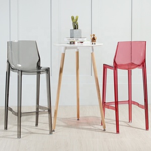 Chaises de <span class=keywords><strong>bar</strong></span> modernes en acrylique <span class=keywords><strong>transparent</strong></span>, cristal clair, pour mariage - Product Image 2