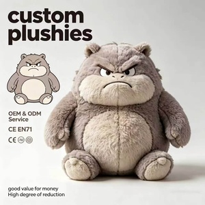 Oso de Peluche Personalizado al por Mayor, Juguete de Peluche de Animal Salvaje Suave, Suministro de Peluches Personalizados al por Mayor - Product Image 1