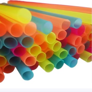 Custom Size PLA 10mm Straws Food Grade Eco-friendly Disposable Plastic Straw for Juice - Product Image 4