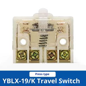 치트 여행 스위치 YBLX-19/001/111/121/131 마이크로 리미트 스위치 DPDT 1A 5V (롤러 포함) - Product Image 5