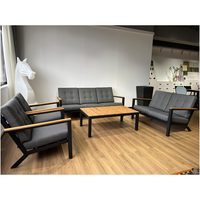 Higold Moderne Pelouse Imperméable Meubles Autre Facilité Canapé Arabe Mobilier D'extérieur Direct Ensemble Contemporain Teck Jardin Canapé Corde
