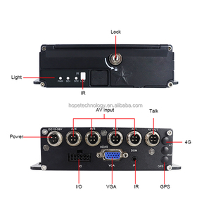 Camera Quan Sát Di Động Bộ Đầy Đủ Thẻ SD 4CH MDVR 4G Phát Trực Tiếp GPS AHD 1080P 4 Chiếc Hệ Thống Quản Lý Hạm Đội - Product Image 2