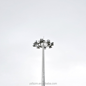 Système d'éclairage de stade à mât haut en acier galvanisé pour stades de football conformes aux normes <span class=keywords><strong>FIFA</strong></span>, conception anti-éblouissement uniforme - Product Image 2
