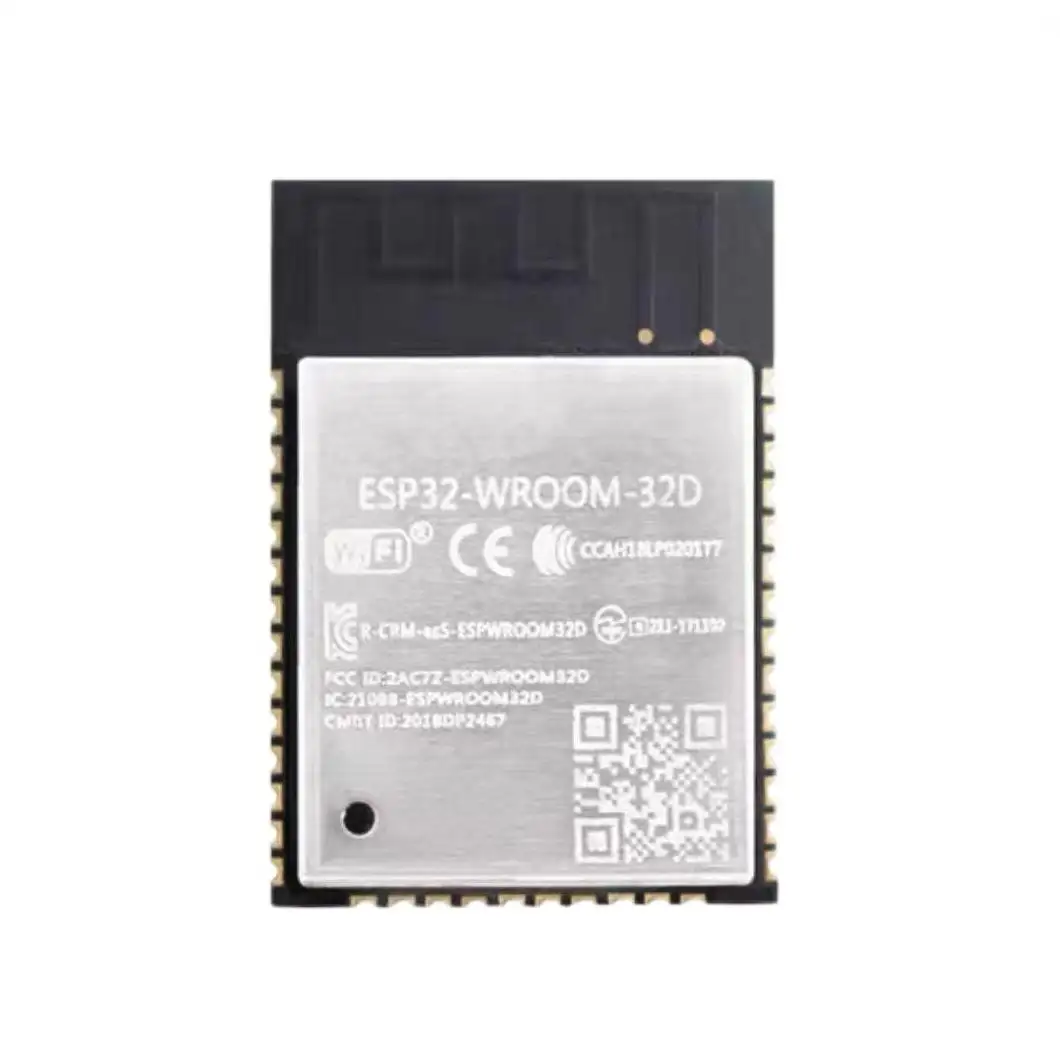 नया मूल ESP-WROOM-32D मॉड्यूल वायरलेस वाईफाई+ब्लूटूथ डुअल कोर CPU ESP 32 मॉड्यूल
