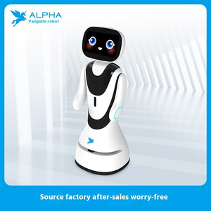 Hoogwaardige, kosteneffectieve ALPHA Timo intelligente receptierobot met lasernavigatie voor kantoor en beurshal - Product Image 6