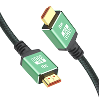 Câble HDMI ultra haute vitesse 8K jusqu'à 48 Gbps de taux de transfert, couleur profonde 240hz 48 bits