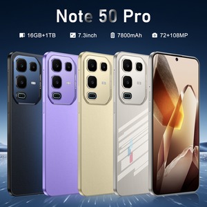 Thiết kế mới toàn cầu phiên bản Lưu ý 50 Pro 5g điện thoại thông minh LED hiển thị ai Máy Ảnh HD Android điện thoại di động với MTK Bộ vi xử lý - Product Image 2