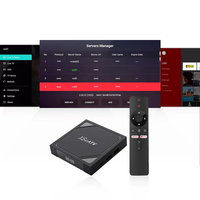 Alta calidad Allwinner H313 XS97 ATV Control de voz USB2.0 Puerto Set-Top Box al por mayor