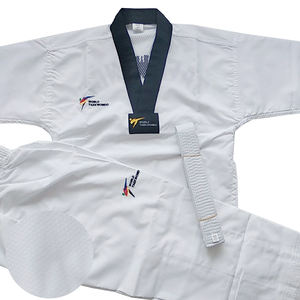 저렴한 가격 맞춤형 로고 및 패브릭 태권도 유니폼 - Product Image 3