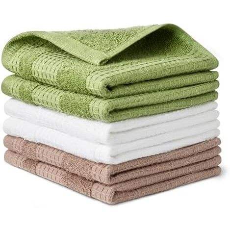 2 Brown, 2 Olive, 2 Navy