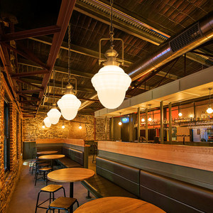 Lámpara Colgante Estilo Escolar, Hierro y Vidrio, Vintage Retro Art Deco, Altura Ajustable, Tamaño Mediano, LED Blanco Cálido 3000K, para Cafetería o Bar - Product Image 2