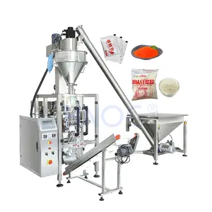 Industrial High Speed Full Auto Individual Pouch Flour Irregular Brick Shape Bag Envelope Type Pack Machine