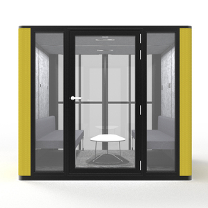 Escritório Aberto Lugar Cabine Acústica Reunião <span class=keywords><strong>Pods</strong></span> Telefone Insonorizado Estande Estúdio De Gravação - Product Image 3