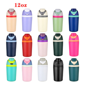 Gobelet isotherme fin pour eau et fruits, 16oz 19oz, avec intérieur en SUS304, isolation sous vide, couvercle rabattable anti-fuite, léger - Product Image 6