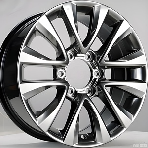 Rines de Plástico Forjado de 18 19 20 21 22 23 Pulgadas 19x8.5 24x14 5x112 26x16 5x120 18x10 5x114.3 5x114.3 6x139.7 para Autos Europeos, Color Negro - Product Image 4
