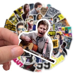 50 autocollants Brooklyn 99 <span class=keywords><strong>Police</strong></span> America <span class=keywords><strong>Film</strong></span> Movies pour bricolage <span class=keywords><strong>sur</strong></span> table, bouteille, carnet, skateboard, bagages, ordinateur portable - Product Image 3