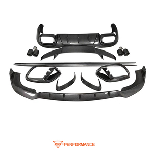 Accessoires de voiture pour Mercedes-AMG GT63 C292 2018-2023 Style <span class=keywords><strong>B</strong></span> Kit carrosserie complet en fibre de carbone sèche, lèvre avant, diffuseur arrière, spoiler - Product Image 2