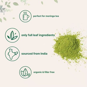 Polvo de Hoja de Moringa Orgánica, Té Vegano de Moringa para Apoyo Antioxidante y Mejora de la Condición Física - Product Image 5