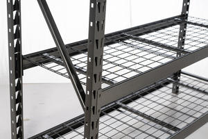 3 שכבות Boltless פלדה מורט תעשייתי מדף מתכוונן לערום להרכיב מדפי עבור סדנת מוסך מחסן - Product Image 5