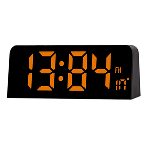Orange and Black Alarm <b>Clock</b> JD 9541R - Product Image 2