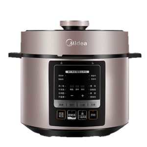 Olla a Presión Eléctrica Midea de 5L con Doble Recipiente Interior, Cocción a Alta Presión, Temporizador Inteligente y Apagado Automático - Product Image 5