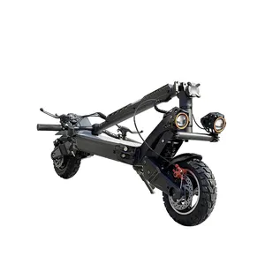 China Price Dual 500W Brushless Hub Motor Folding Max Loading 180kg Adult Electric Scooter