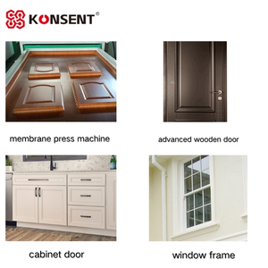 Mạnh mẽ liên kết sức mạnh PU phân tán 3D chân không màng Báo Chí dính cho các loại khác nhau của cửa tủ - Product Image 3