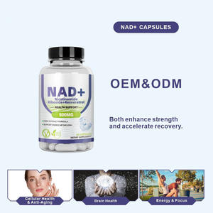 Capsules NAD OEM 60 unités Adultes Vegan Naturel Biologique Boost d'énergie Absorption des nutriments Métabolisme Complément alimentaire - Product Image 3