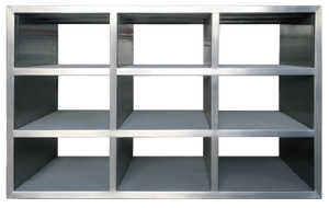 Scarpiera in acciaio inox per uso medico per attrezzature di servizio di stoccaggio antibatterico ospedaliero - Product Image 4